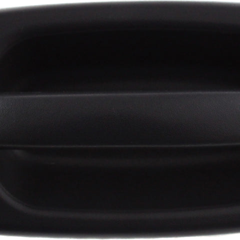 New Aftermarket Front Exterior Door Handle Passenger Side Textured Black Replacement For Chevy Silverado | GMC Sierra 1999-06 Lever Housing With Keyhole Includes 2007 Classic