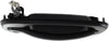 New Aftermarket Front Exterior Door Handle Passenger Side Textured Black Replacement For Chevy Silverado | GMC Sierra 1999-06 Lever Housing With Keyhole Includes 2007 Classic