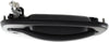 New Aftermarket Front Exterior Door Handle Passenger Side Textured Black Replacement For Chevy Silverado | GMC Sierra 1999-06 Lever Housing With Keyhole Includes 2007 Classic